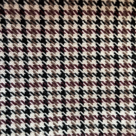 Cute vintage/wool look plaid pant with elastic waist - Picture 5 of 7